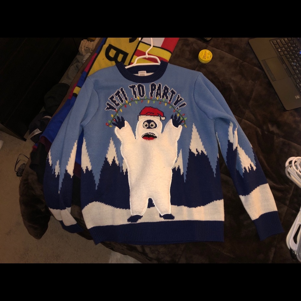 Light Up Ugly Christmas Sweater